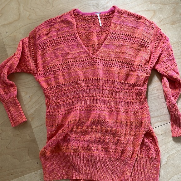 New Free People Oversized Crochet Tunic - Picture 4 of 4